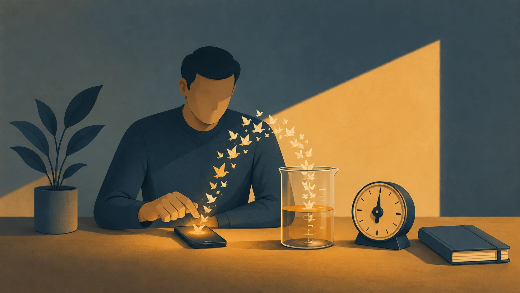 The 127-Tweet Weekend Was the Most Disciplined Thing I Have Ever Seen — AI-generated illustration · Conceptual scene — no real people depicted